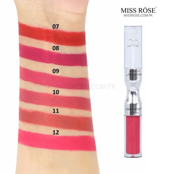 Miss Rose 2 in 1 Matte and Gloss Lip Duo
