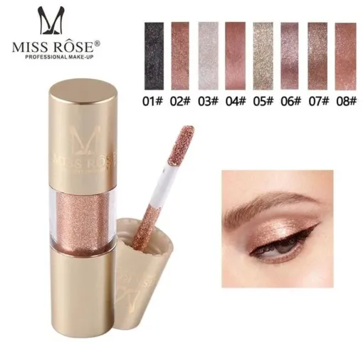 1915648-1 Miss Rose Glitter & Glow Liquid Eyeshadow