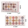 1970095 Miss Rose Sparkle & Matte 18 Shade Eyeshadow Collection