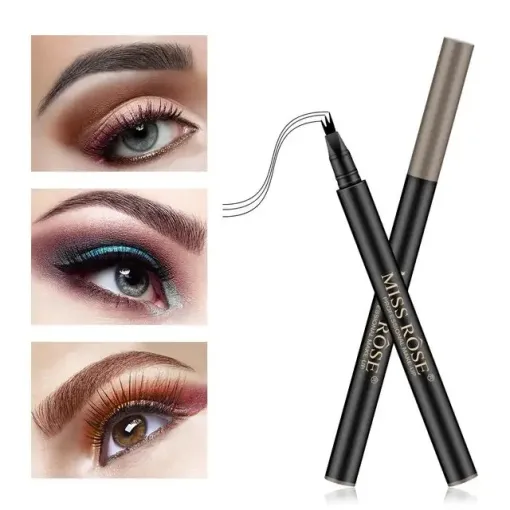 2032556 Miss Rose 4 Forks Tip Eyebrow Pen