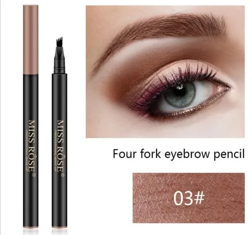 2032560 Miss Rose 4 Forks Tip Eyebrow Pen