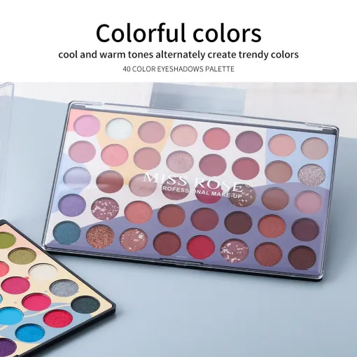 28774118-1141593270 Miss Rose Modern Muse 40 Color Eyeshadow Palette