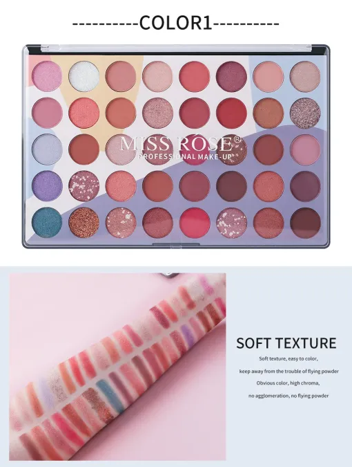 28774118-2057210174 Miss Rose Modern Muse 40 Color Eyeshadow Palette