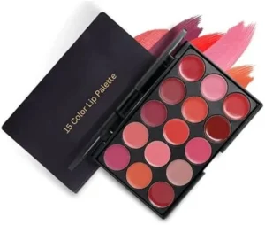 Miss Rose Pro Lip Palette – 15 Colors