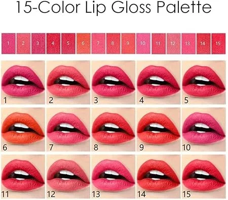 61yOomj-ZzL._SX450_ Miss Rose Pro Lip Palette – 15 Colors