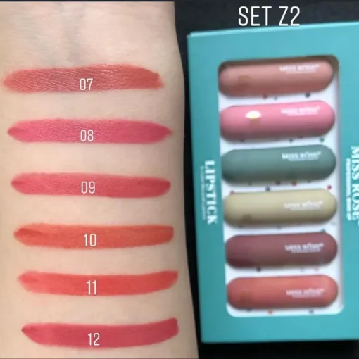 @missrosecosmeticspakistan-r⤓download-2 Miss Rose Morandi Matte Lipstick Set – 6 Colors
