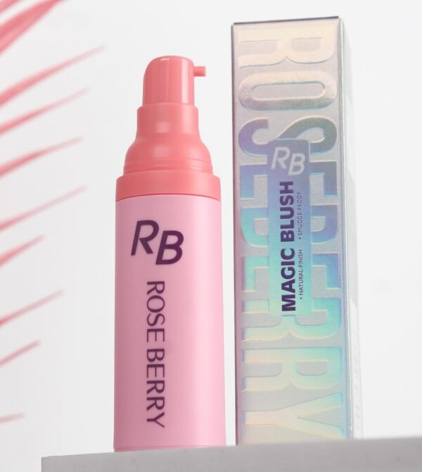 Blush Rose Berry Magic Blush – Natural Finish, Smudge-Proof