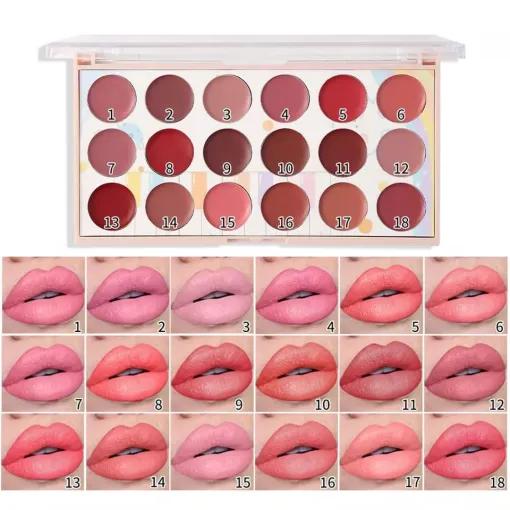 IMG-20221108-WA0030 Miss Rose 18 Colors Lipstick Palette