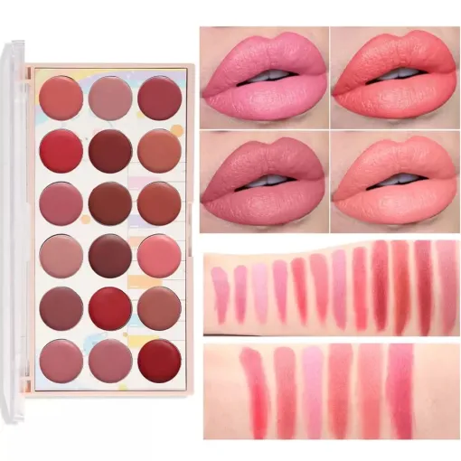 IMG-20221108-WA0031 Miss Rose 18 Colors Lipstick Palette