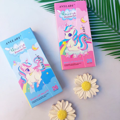 Unicorn Glam Party Makeup Palette for Kids & Teens