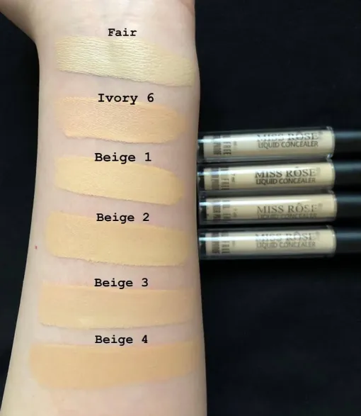 🔍 Miss Rose Full Coverage Liquid Concealer