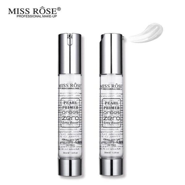 MISS-ROSE-Brand-Makeup-Face-Base-Pearl-Primer-Pore-Zero-Primer-Gel-Silky-Smooth-Skin-Foundation-1 Miss Rose Zero Pores Oil Control Primer