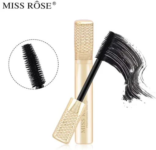 Miss-Rose-Volumising-Black-Mascara-golden-tube-2 Miss Rose Gold Luxe Volumizing Mascara
