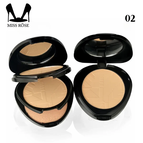 MissRose-Double-Layer-Compact-Powder Miss Rose Perfect Duo Face Powder