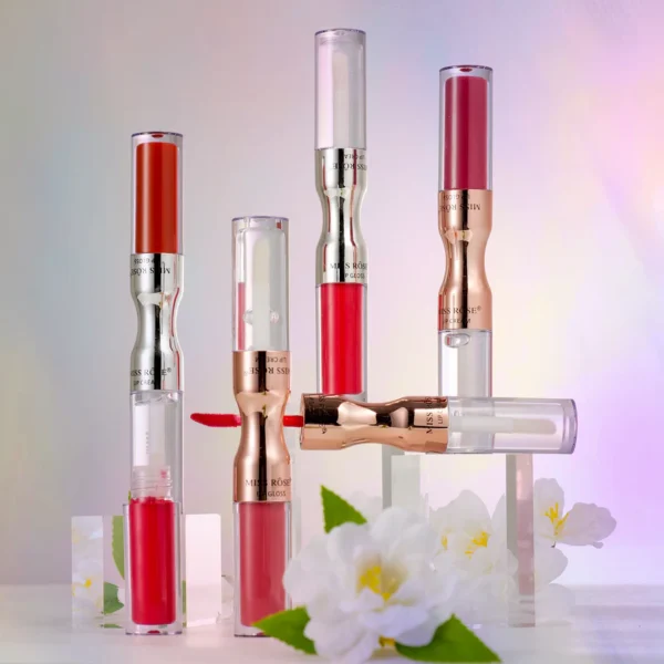 Miss Rose 2 in 1 Matte and Gloss Lip Duo
