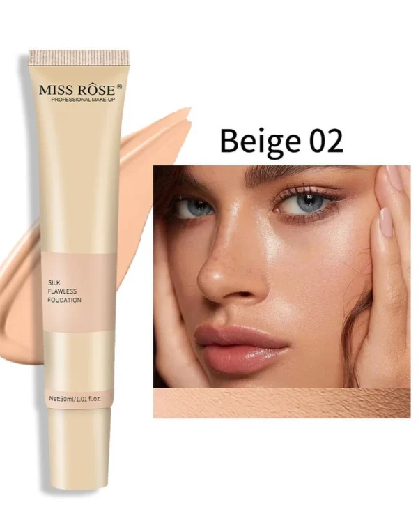 MissRoseSilkFlawlessFoundationbeige02-1080x Miss Rose Silk Flawless Foundation
