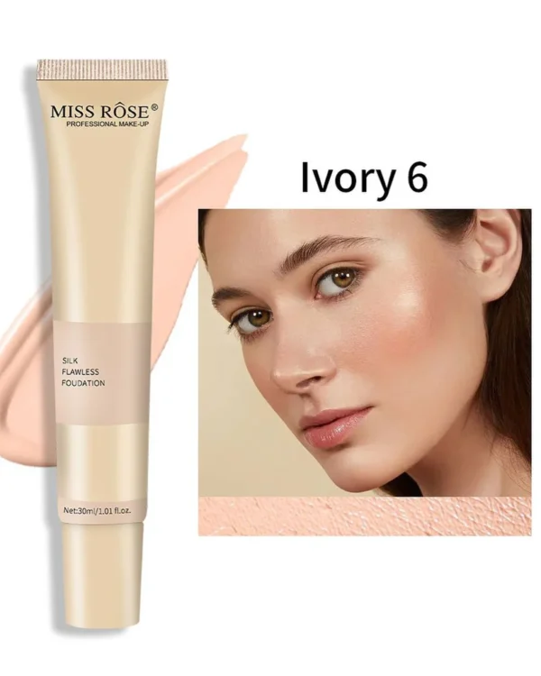 MissRoseSilkFlawlessFoundationivory6-1080x Miss Rose Silk Flawless Foundation