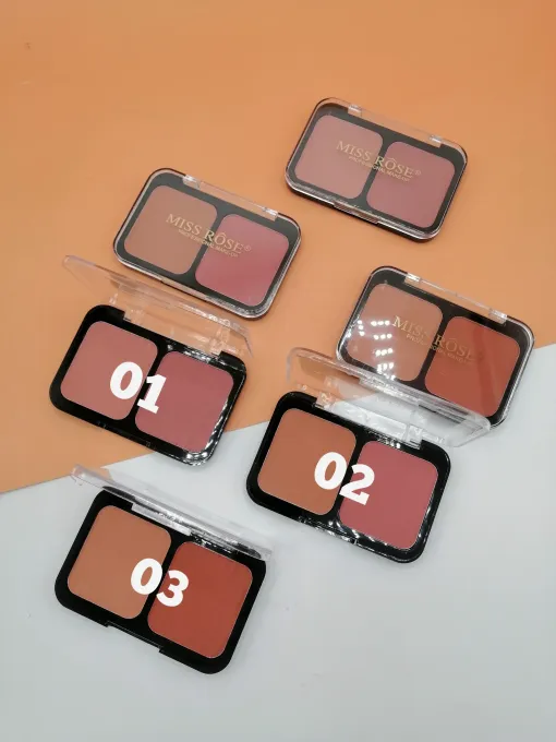 Miss Rose Dual Glow Matte Blush On