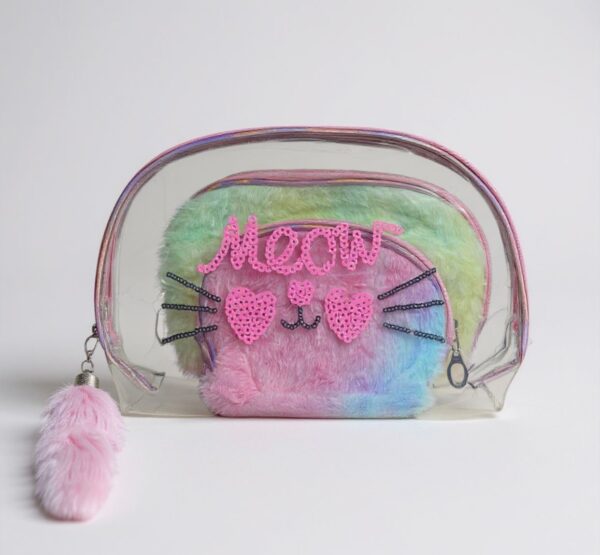 Meow Magic Cosmetic Bags (Set of 3)