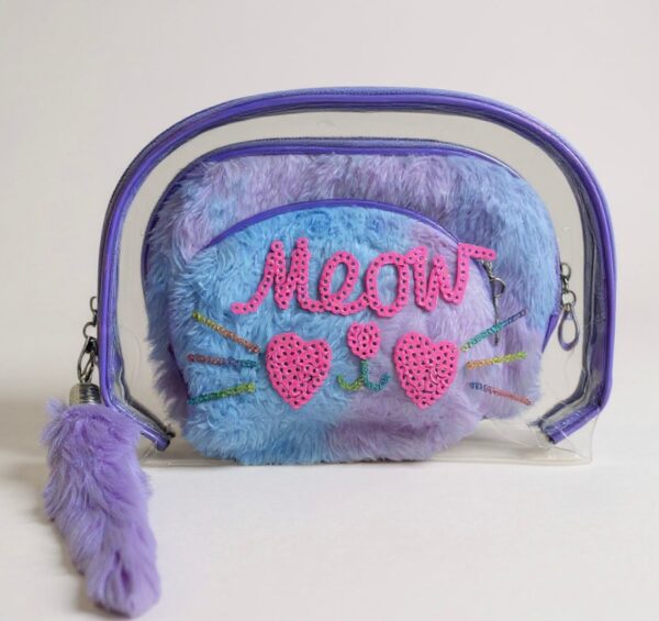 Meow Magic Cosmetic Bags (Set of 3)