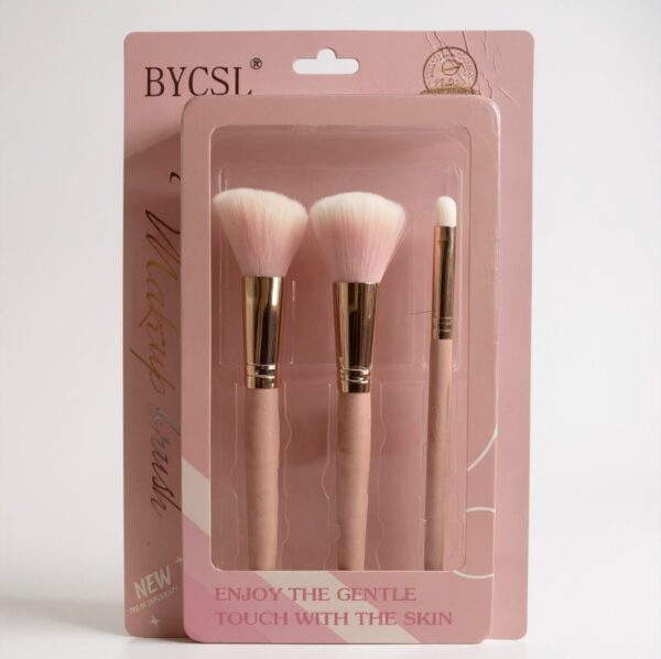 GlowMaster Highlighter Brush Set – Pack of 3