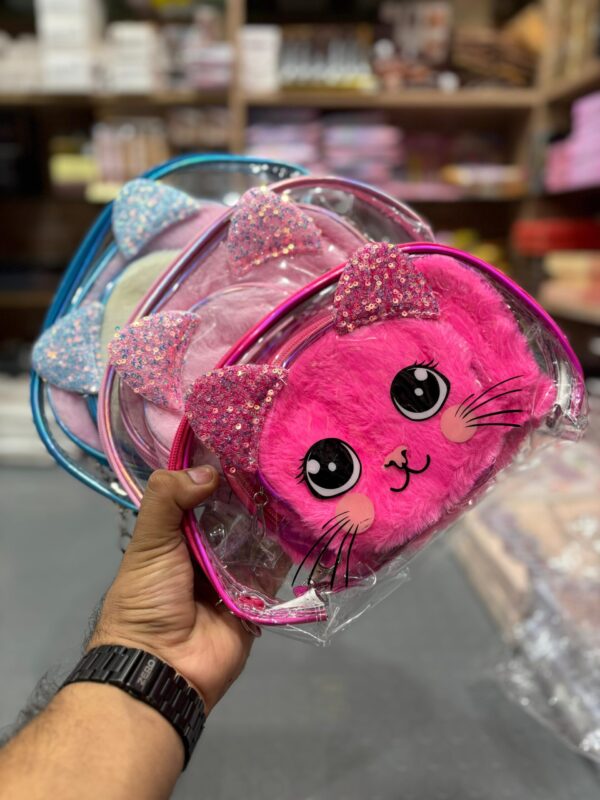 a-scaled Kitty Charm Cosmetic Bag (Set of 3)