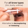 brows-03 Flawless Eyebrows Trimmer (Rechargeable)