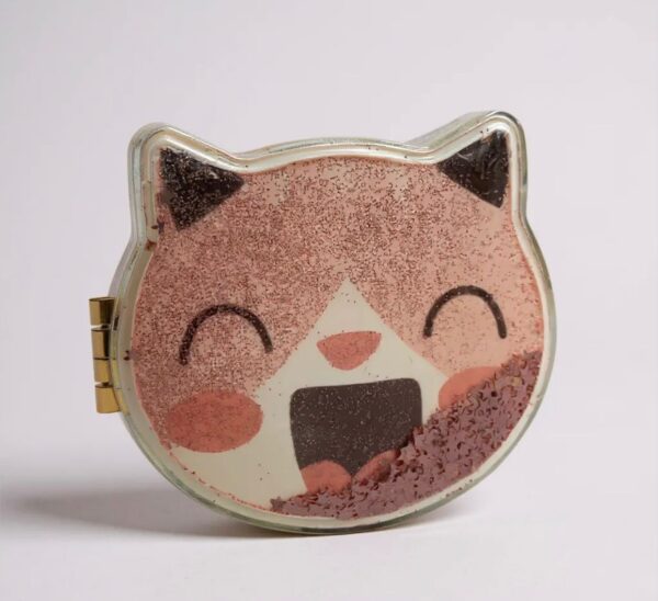 Assorted Cat Face Compact Mirror – Stars in Water
