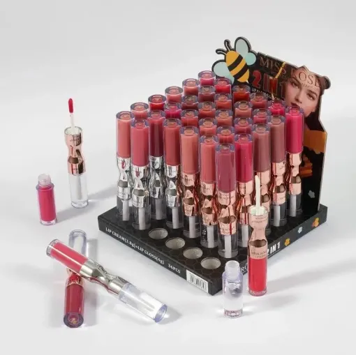 Miss Rose 2 in 1 Matte and Gloss Lip Duo