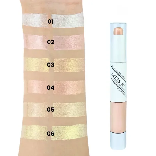 Miss Rose Glow Duo Liquid and Stick Highlighter